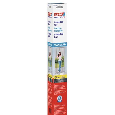 Moskitiera balkonowa lamela STANDARD czarna 2,2 x 0,95 m tesa