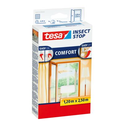 Moskitiera balkonowa COMFORT biała 1,2 x 2,5 m tesa