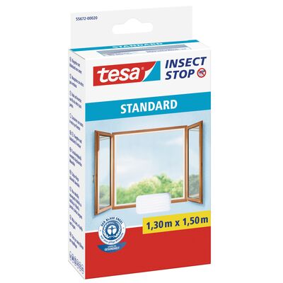 Moskitiera okienna STANDARD biała 1,3 x 1,5 m tesa