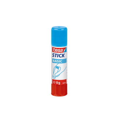 Klej w sztyfcie BASIC do klejenia papieru i tektury 8 g tesa®