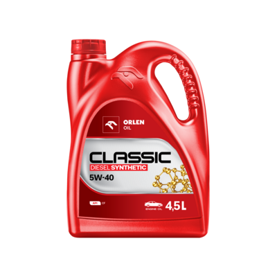 Olej Classic Diesel Synthetic 5W-40 4,5L Orlen Oil