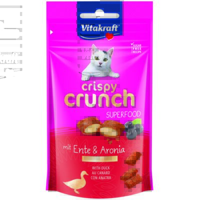 Przysmak dla kota Crispy Crunch kaczka/aronia 60 g Vitakraft