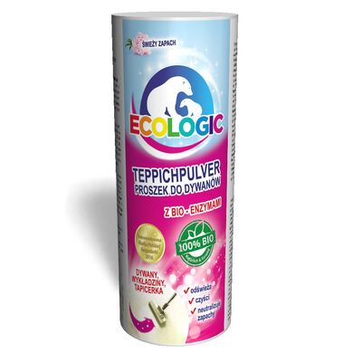 Proszek do czyszczenia dywanów Ecologic 180 g z bio-enzymami Aquafor