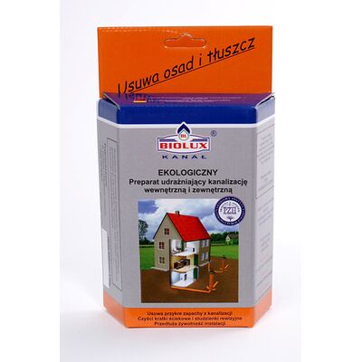 Preparat do udrażniania rur BIOLUX KANAŁ 250 g