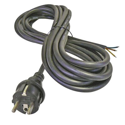 Przewód przyłączeniowy guma 3 x 1,0 mm 5 m czarny