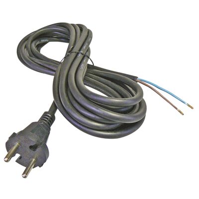 Przewód przyłączeniowy guma 2 x 1,5 mm 5 m czarny