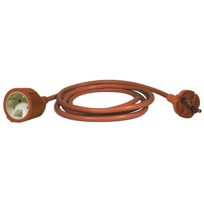 Przedłużacz ogrodowy 2 x 1 mm 1 gniazdo 20 m pomarańczowy