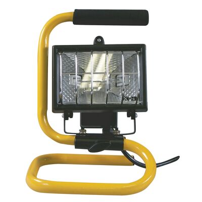 Przenośny naświetlacz halogenowy 150 W czarny