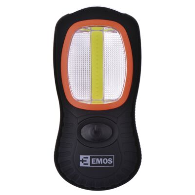 Latarka LED COB + 3 LED 3xAAA