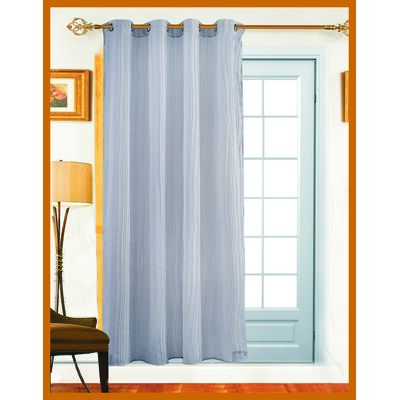 Zasłona PLATI szara 140 x 250 cm Lasher