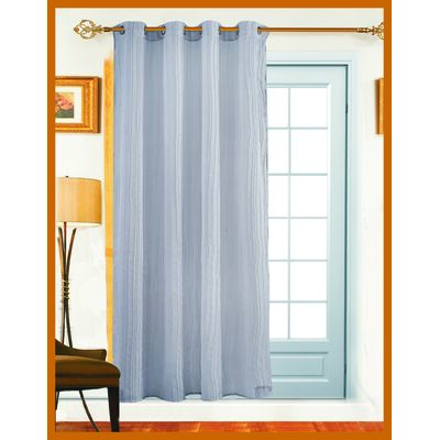Zasłona PLATI szara 140 x 250 cm Lasher