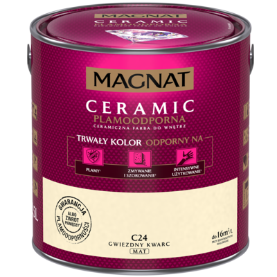Farba ceramiczna gwiezdny kwarc C24 2,5 l Magnat