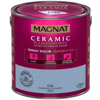 Farba ceramiczna tajemnica szafiru C56 2,5 l Magnat