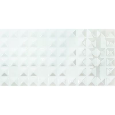 Dekor ceramiczny biały 60 x 30 Nuta White