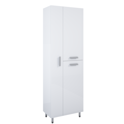 Słupek łazienkowy IGA 185,9 x 60 x 34,1 cm biały