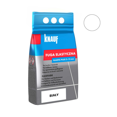 Fuga elastyczna 4 kg biała Knauf
