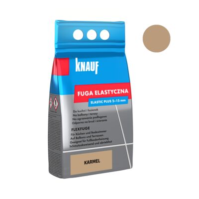 Fuga elastyczna 4 kg karmel Knauf