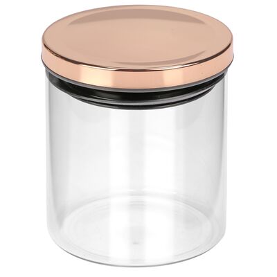 Pojemnik szklany ROSE GOLD 500 ml