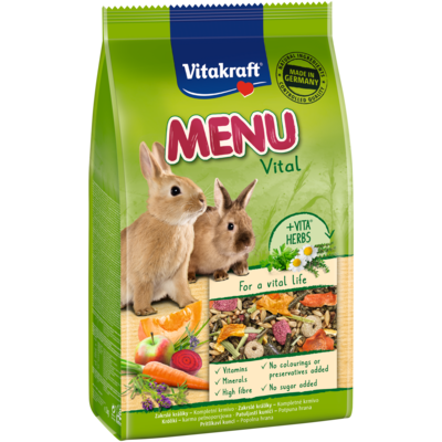 Karma dla królika Menu Vital 1 kg
