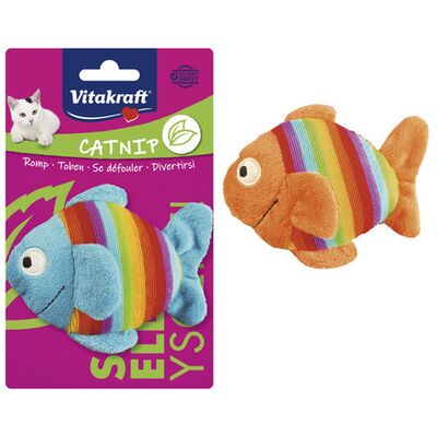Zabawka dla kota rybka z kocimiętką Vitakraft