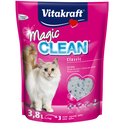 Żwirek silikatowy dla kota Magic clean 3,8 l Vitakraft