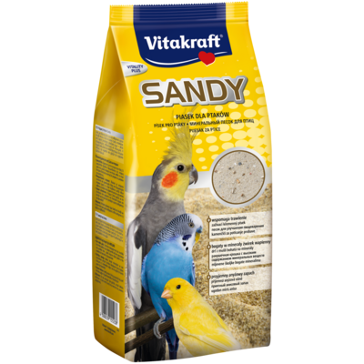 Piasek dla ptaków Sandy Plus 2,5 kg Vitakraft