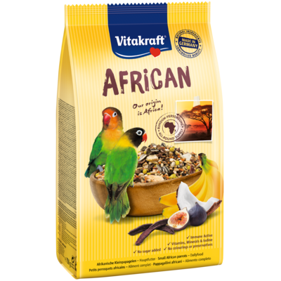 Karma dla małych papug afrykańskich AFRICAN 750 g Vitakraft