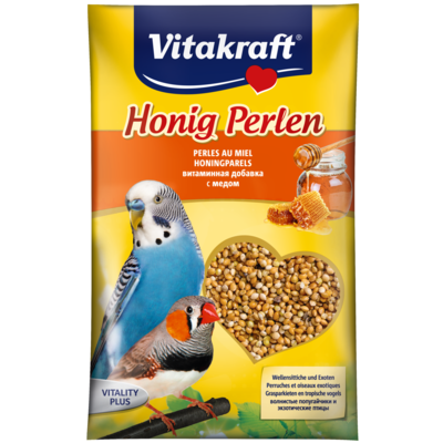 Przysmak funkcjonalny dla papugi falistej Honig Perlen 20 g z miodem Vitakraft