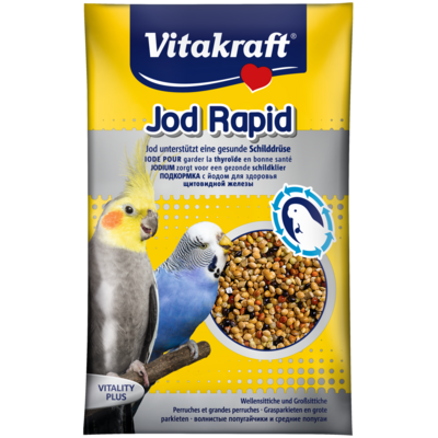 Przysmak funkcjonalny dla papugi falistej Jod Rapid Perlen 20 g z miodem Vitakraft