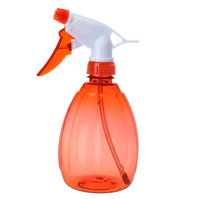Zraszacz transparentny 550 ml FLORA 9079 pomarańczowy