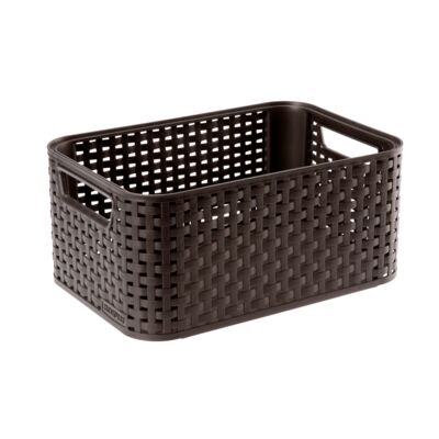 Style Koszyk s Ciemny brąz 6L