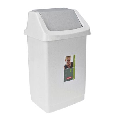 Kosz uchylny Click-it Szary lux/ granitowy 25L