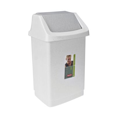 Kosz uchylny Click-it Szary lux/ granitowy 50L