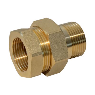 Złączka grzejnikowa prosta śrubunek 1/2'' A15 śrutowana