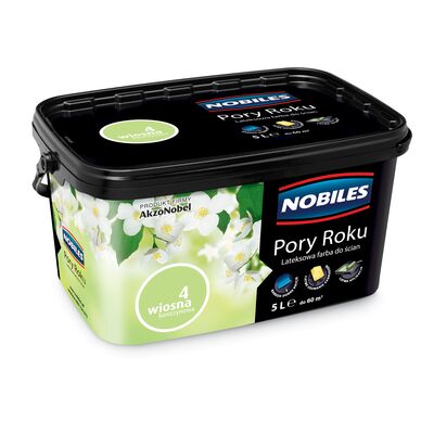 Farba lateksowa Pory Roku Wiosna Koniczynowa 5 l Nobiles