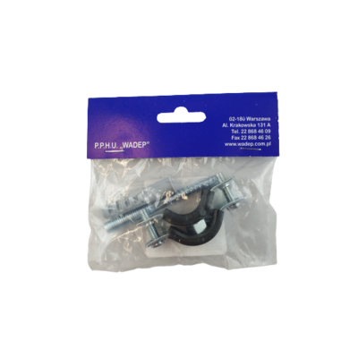 Uchwyt do rur pojedynczy z uszczelką 1/2" (20 - 25 mm) WADEP