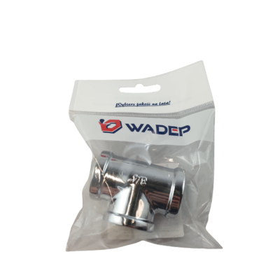 Trójnik chromowany 3/4" WADEP
