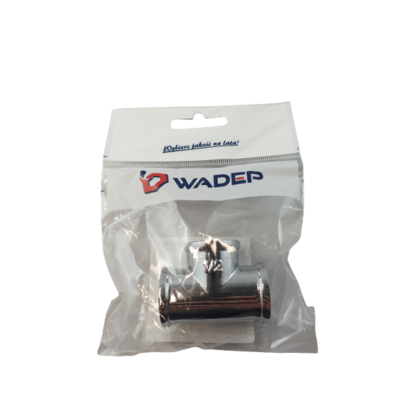 Trójnik chromowany 1/2" WADEP
