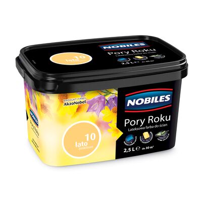 Farba lateksowa Pory Roku Lato Żonkilowe 2,5 l Nobiles