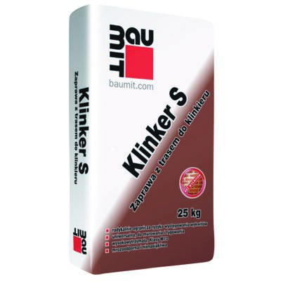 Zaprawa Klinker S antracyt 25 kg Baumit