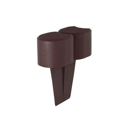Palisada obrzeże trawnika Midi brąz 14,2 x 14 cm 2,1 m