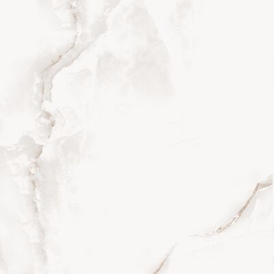 Gres szkliwiony Onyx white 60 x 60 cm EGEN