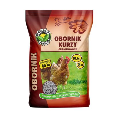 Obornik kurzy granulowany 8 kg Ogród Start