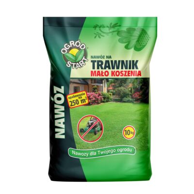 Nawóz na trawnik mało koszenia 10 kg Ogród Start
