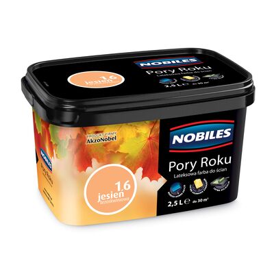 Farba lateksowa Pory Roku Jesień Brzoskwiniowa 2,5 l Nobiles