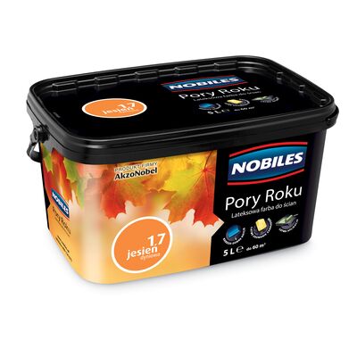 Farba lateksowa Pory Roku Jesień Dyniowa 5 l Nobiles