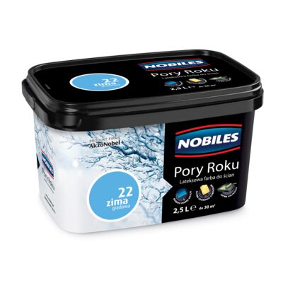 Farba lateksowa Pory Roku Zima Gradowa 2,5 l Nobiles