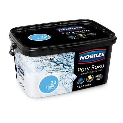 Farba lateksowa Pory Roku Zima Gradowa 5 l Nobiles