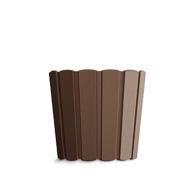 Doniczka BOARDEE BASIC Ø14,4 x 13 cm brąz