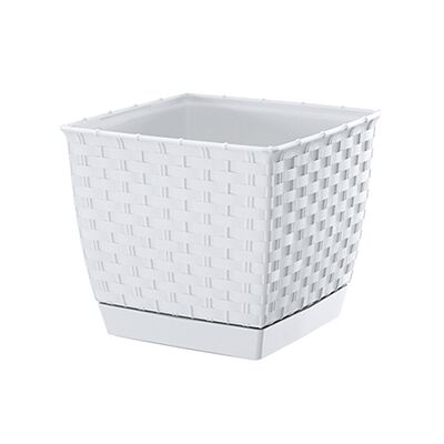 Doniczka RATOLLA SQUARE - biały